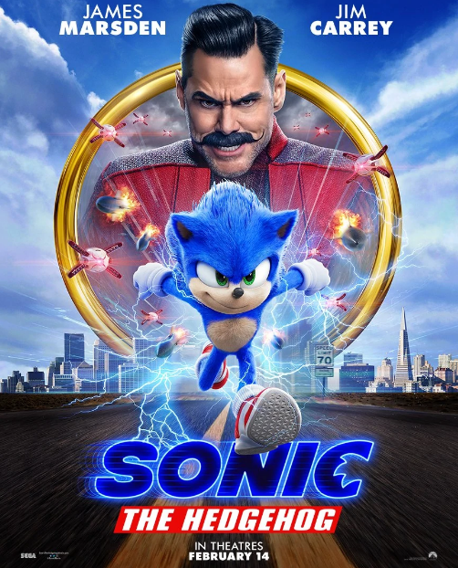 new sonic movie poster